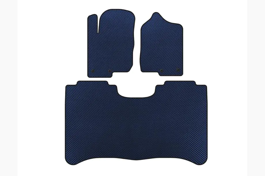 Nissan Titan 2004-2011 EVA Floor Mats (Blue) Image