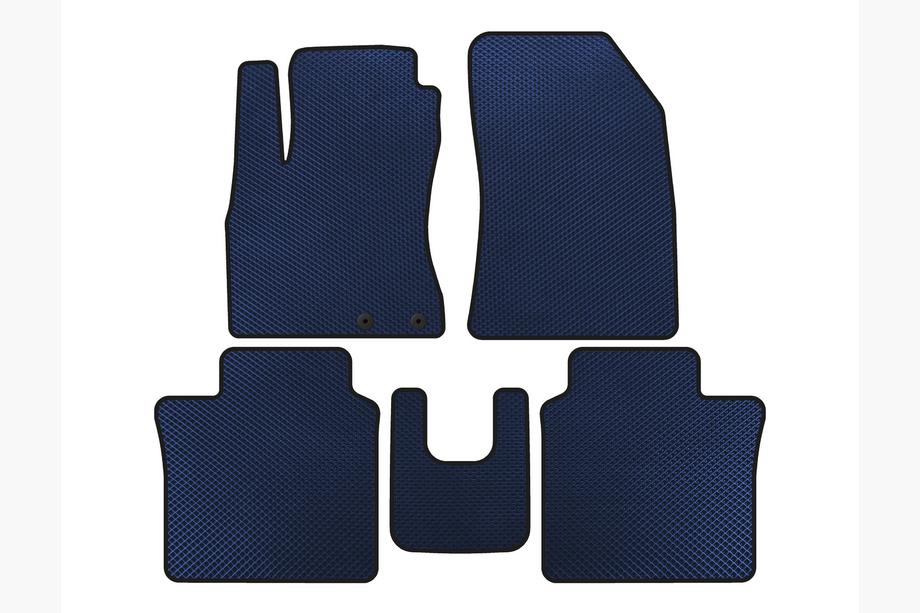 Nissan Note 2012-2020 EVA Floor Mats (HB, Blue) Image