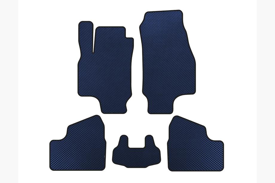 Opel Astra G classic 1998-2012 EVA Floor Mats (SD, Blue) Image