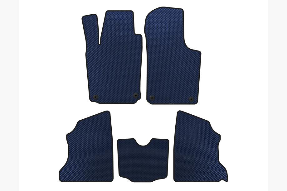 Opel Combo 2002–2012 EVA Floor Mats (Blue) Image