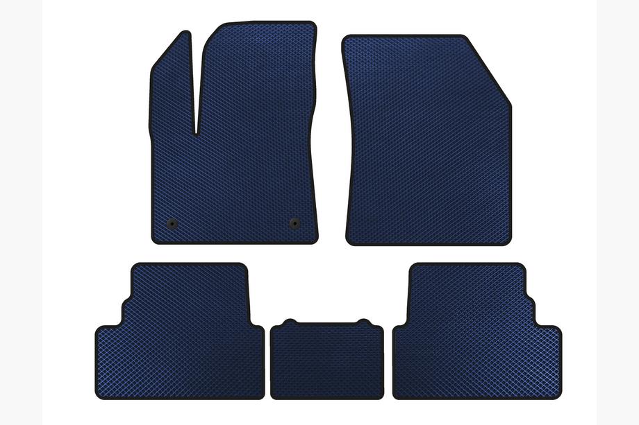 Opel Grandland X 2017- EVA Floor Mats (2017-2021, Blue) Image