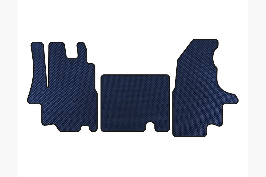 Opel Movano 2004-2010 EVA Floor Mats (Blue) Image