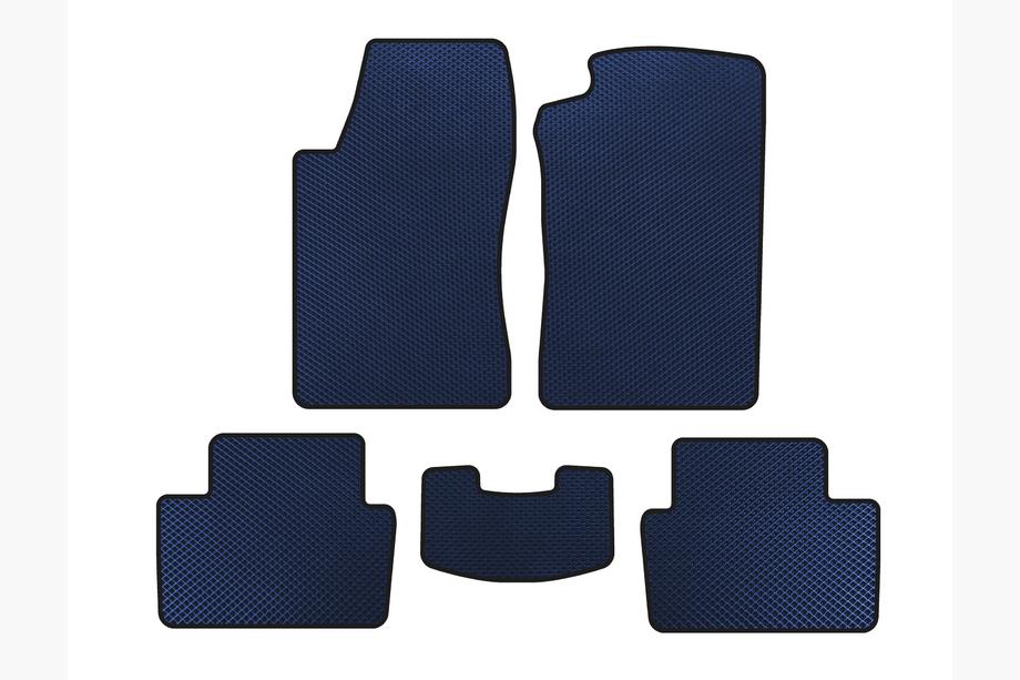 Opel Vectra B 1995-2002 EVA Floor Mats (LB, Blue) Image