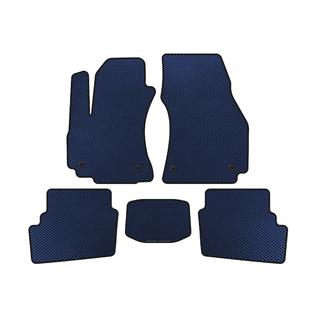 EVA Floor Mats (2 Rows, 2003-2005, 7-Seater, Blue) Opel Zafira A 1998-2005
