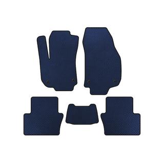 EVA Floor Mats (2 Rows, Blue) Opel Zafira B 2005–2011