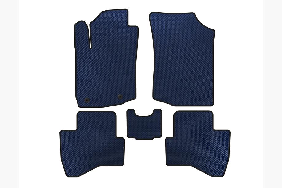 Peugeot 108 2014-2021 EVA Floor Mats (HB, Blue) Image