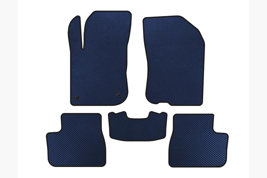 Peugeot 208 2012-2019 EVA Floor Mats (Blue) Image