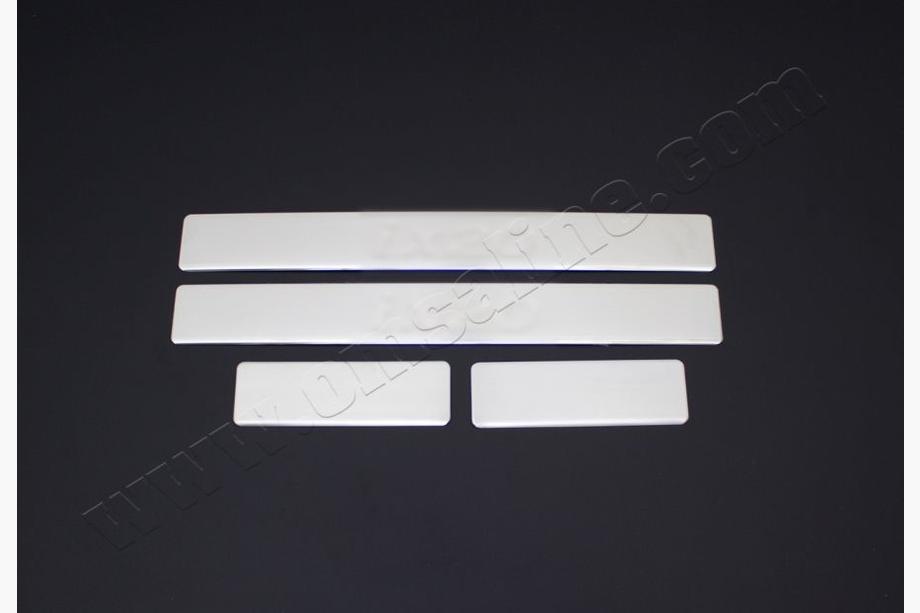 Hyundai IX-20 2010-2019 Door Sill Protectors OmsaLine (4pcs, Stainless Steel) Image