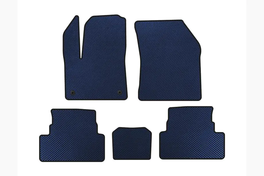 Peugeot 3008 2016-2023 EVA Floor Mats (Blue) Image