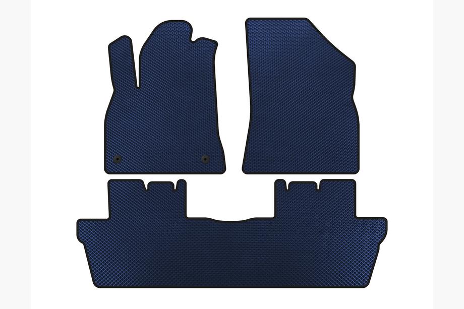 Peugeot 5008 2009-2016 EVA Floor Mats (Blue) Image