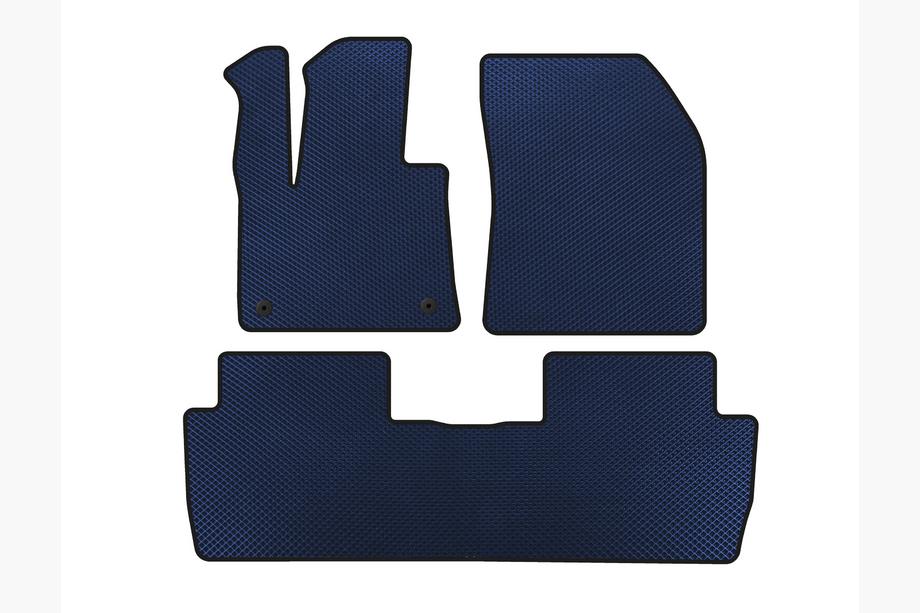 Peugeot 5008 2016-2023 EVA Floor Mats (2016-2020, Blue) Image