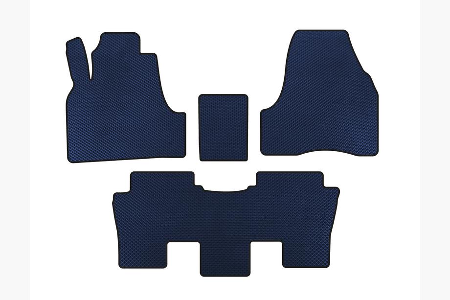 Peugeot 807 2002-2014 EVA Floor Mats (Blue) Photo 1