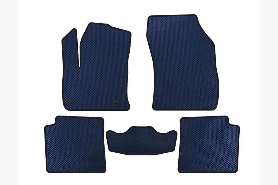 Peugeot 2008 2019- EVA Floor Mats V1 (Electric, Blue) Image