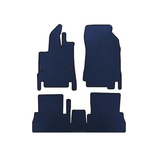 EVA Floor Mats (7-Seater/Long Wheelbase, Blue) Peugeot Partner/Rifter 2019-