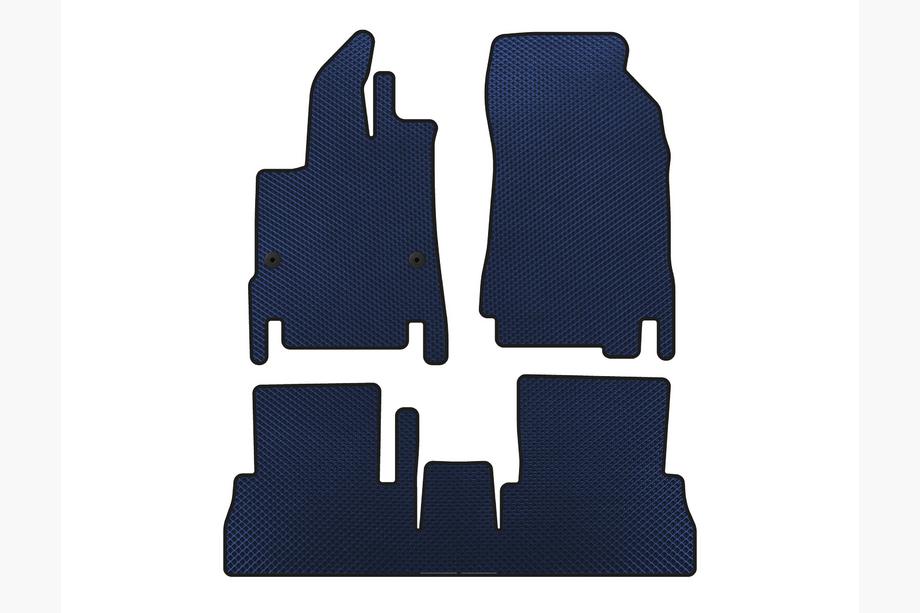 Peugeot Partner/Rifter 2019- EVA Floor Mats (7-Seater/Long Wheelbase, Blue) Image