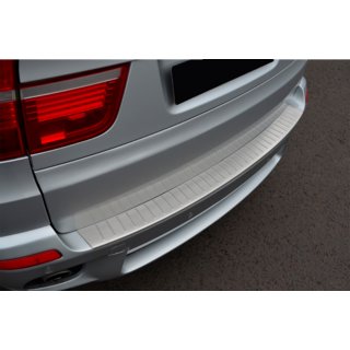 Rear Bumper Protector OmsaLine (Stainless Steel) BMW X5 E70 2007-2013 photo 2