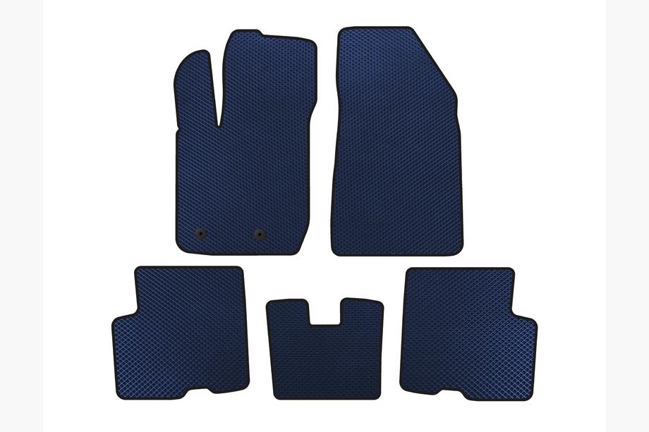 Renault Arkana 2019- EVA Floor Mats (Front-Wheel Drive, Blue) Image
