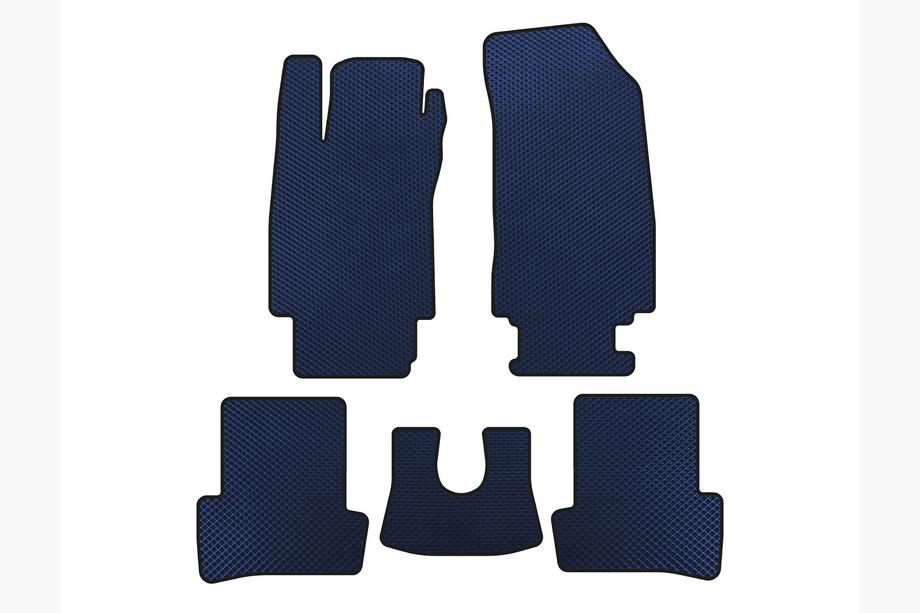 Renault Clio III 2005-2012 EVA Floor Mats (Blue) Image