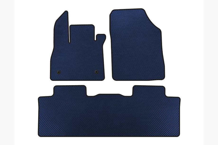 Renault Espace 2014- EVA Floor Mats (5-Seater, Blue) Image