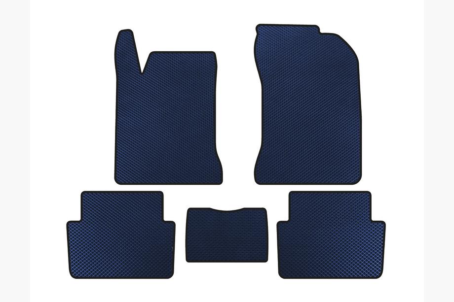 Renault Laguna 2001-2007 EVA Floor Mats (SW, Blue) Image