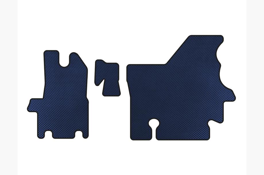 Renault Master 1998-2010 EVA Floor Mats (1998-2003, Blue) Image