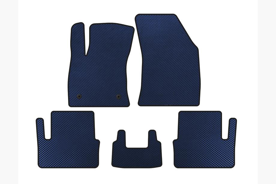 Renault Megane IV 2016-2025 EVA Floor Mats (HB, Blue) Image