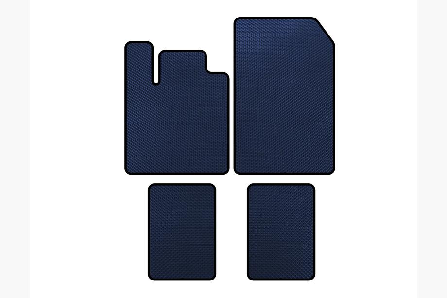 Renault Twingo 2007-2014 EVA Floor Mats (Blue) Image