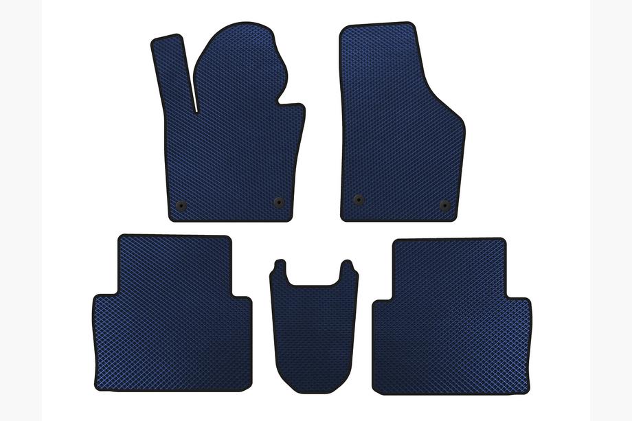 Seat Alhambra 2010- EVA Floor Mats (2015+, Blue) Image