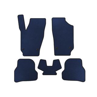 EVA Floor Mats (2010-2012, Hatchback, 5-Door, Blue) Seat Ibiza 2010-2017