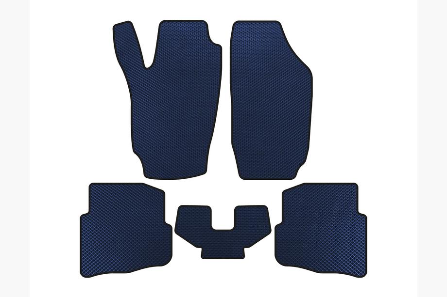 Seat Ibiza 2002-2009 EVA Floor Mats (Blue) Image