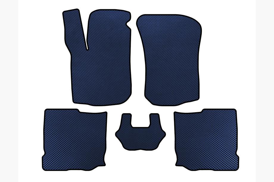 Seat Leon 1999-2005 EVA Floor Mats (HB, 5-Door, Blue) Image