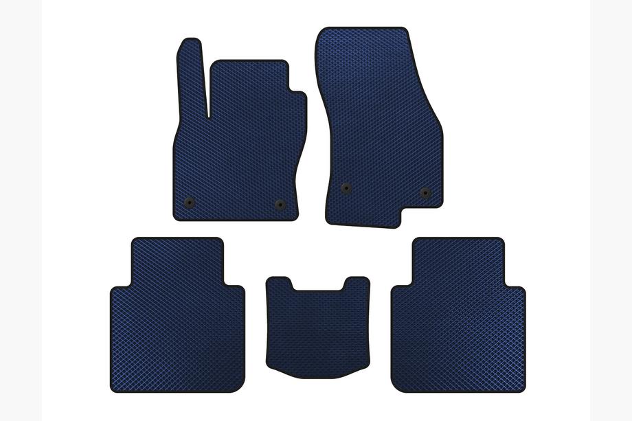 Seat Tarraco 2018- EVA Floor Mats (Blue) Image
