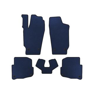 EVA Floor Mats (SD, Blue) Skoda Fabia 2000-2007