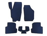 Skoda Fabia 2007-2014 EVA Floor Mats (2010-2014, SW, Blue) photo 1