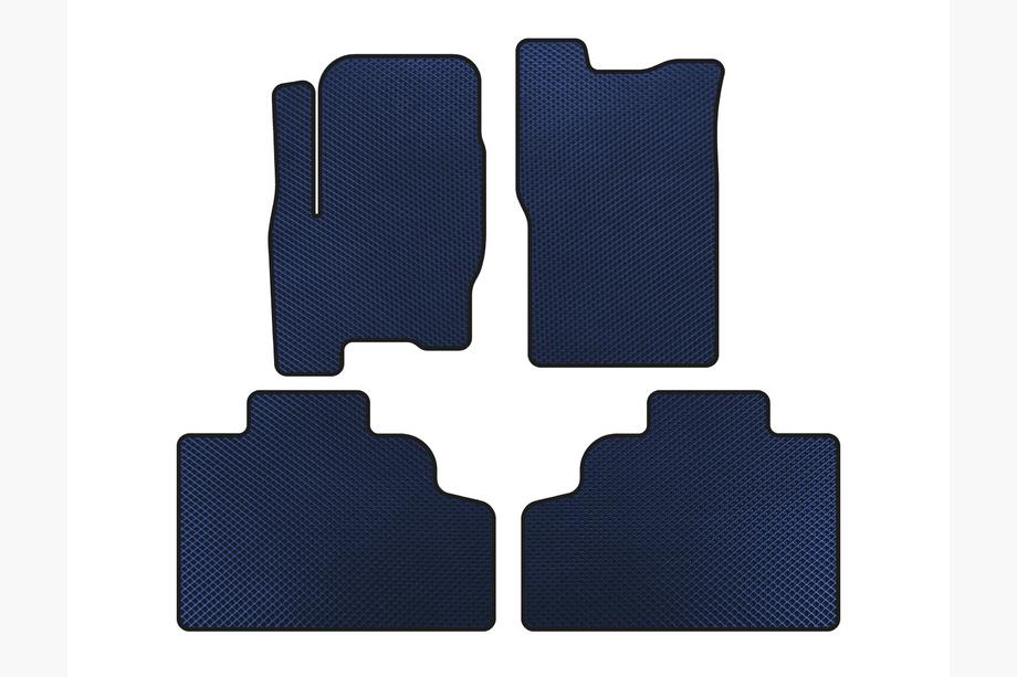 SsangYong Korando 1997-2006 EVA Floor Mats (Blue) Image