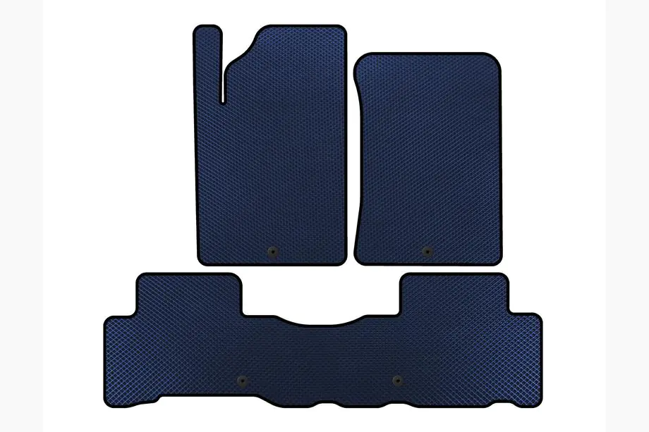 SsangYong Rexton II 2017- EVA Floor Mats (Blue) Image