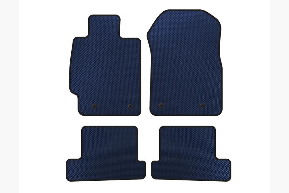 Subaru BRZ 2012-2021 EVA Floor Mats (Coupe, Blue) Image