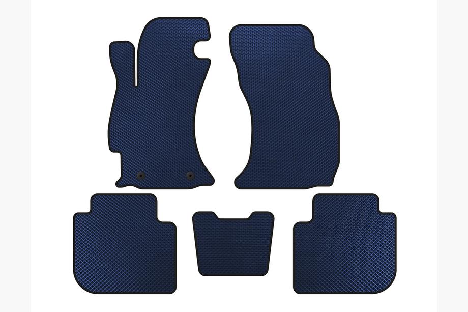 Subaru Forester 2013-2018 EVA Floor Mats (2013-2017, Blue) Image