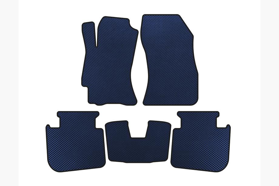 Subaru Legacy 2009-2014 EVA Floor Mats (2009-2013, SD, Blue) Image