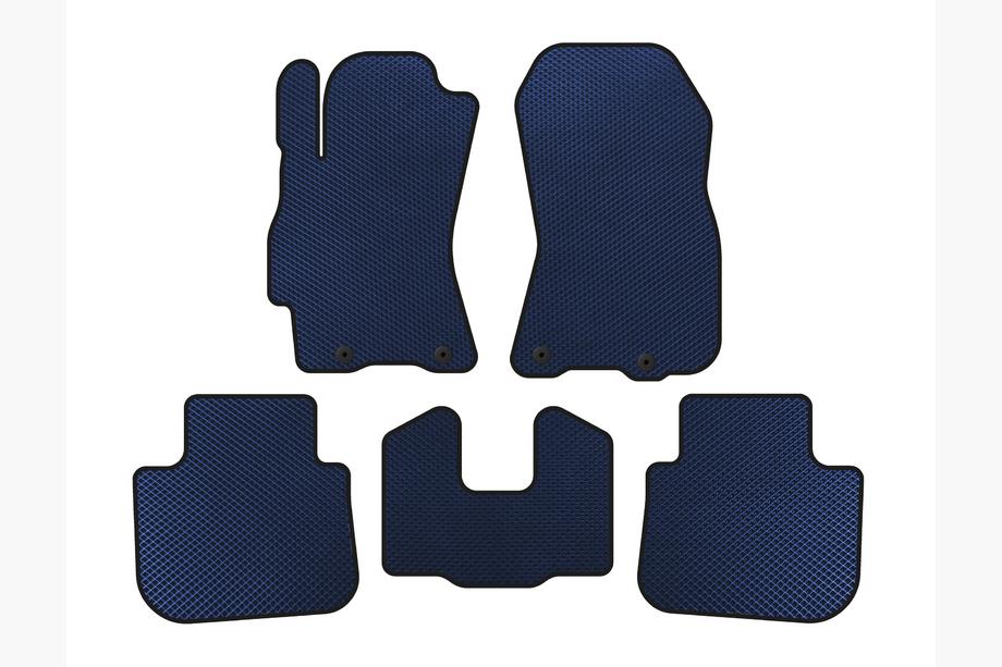 Subaru Outback 2009-2014 EVA Floor Mats (Blue) Image