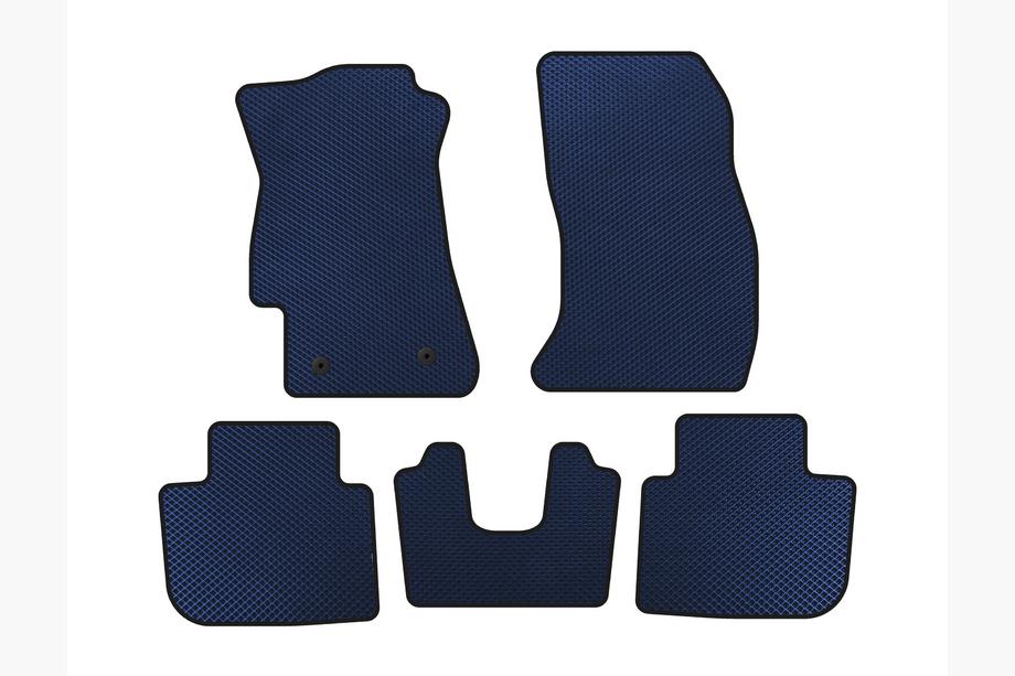 Subaru XV 2011-2017 EVA Floor Mats (2011-2016, Blue) Image