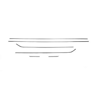 Side window trim stainless steel (3-door, 6pcs) Seat Leon 2013-2020 photo 2