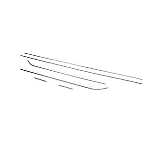 Side window trim stainless steel (3-door, 6pcs) Seat Leon 2013-2020 photo 3