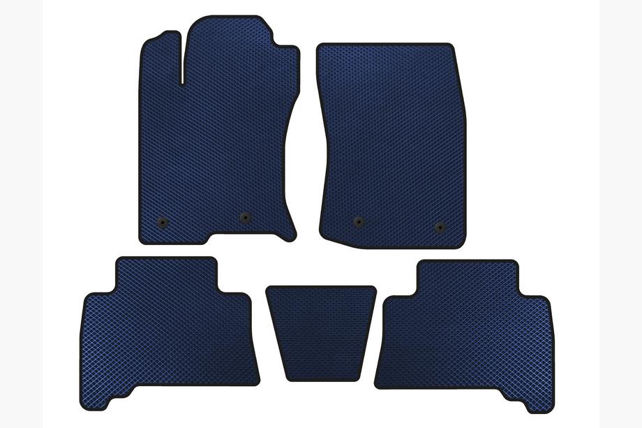 Toyota 4Runner 2009-2024 EVA Floor Mats (2009-2014, Blue) Image