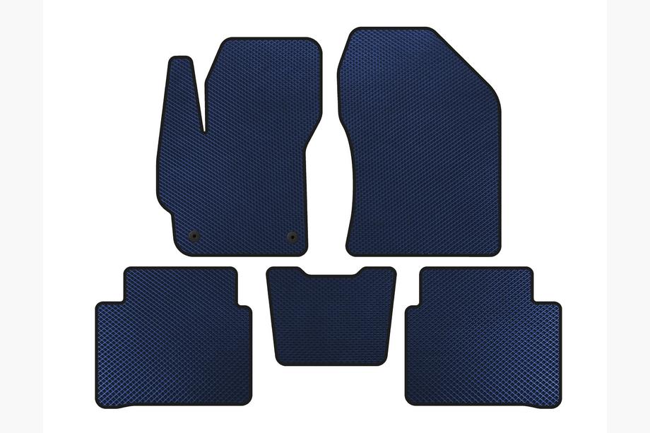 Toyota Corolla 2019- EVA Floor Mats (SD, Blue) Image