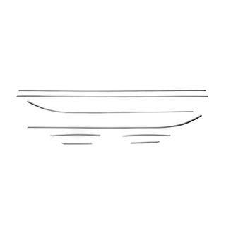 Stainless Steel Window Trim 5-Door 8pcs Seat Leon 2013-2020 photo 2