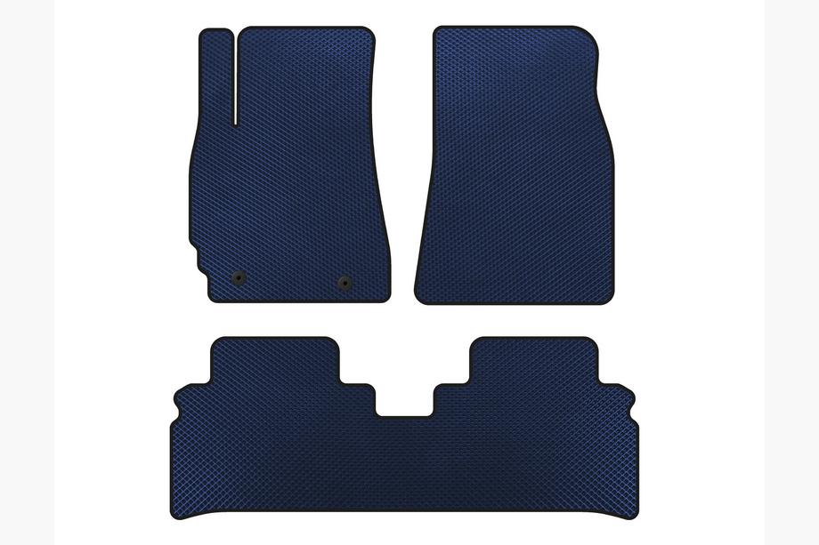 Toyota Highlander 2000-2008 EVA Floor Mats (Blue) Image