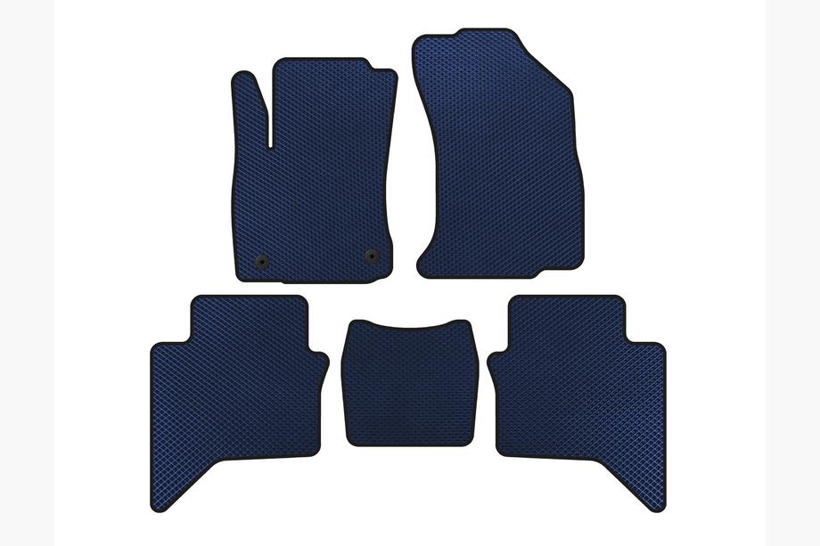 Toyota Hilux 2015- EVA Floor Mats (Blue) Image