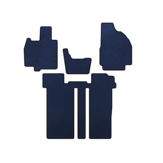 EVA Floor Mats (2 Rows, 6-Seater, Blue)
