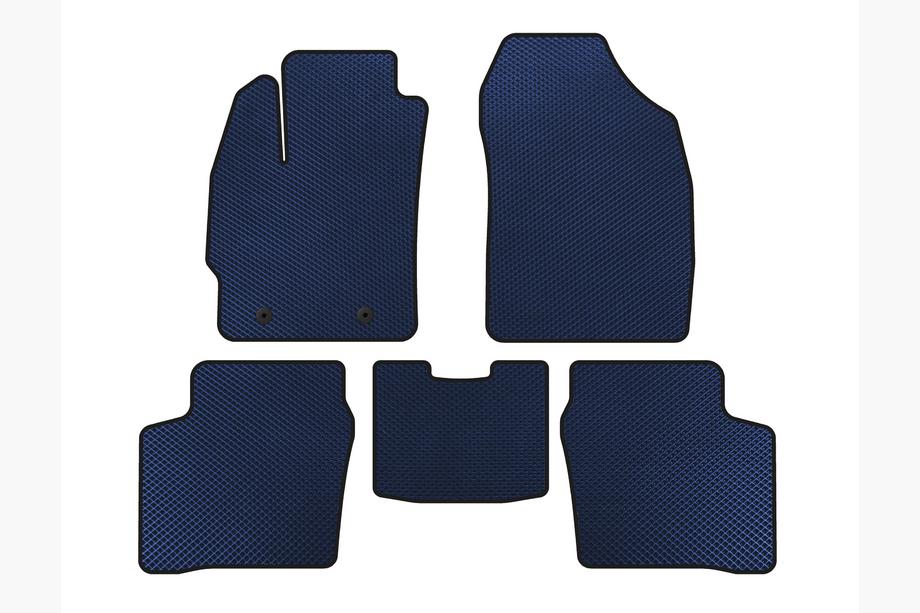 Toyota Prius 2003-2009 EVA Floor Mats (LB, Blue) Image